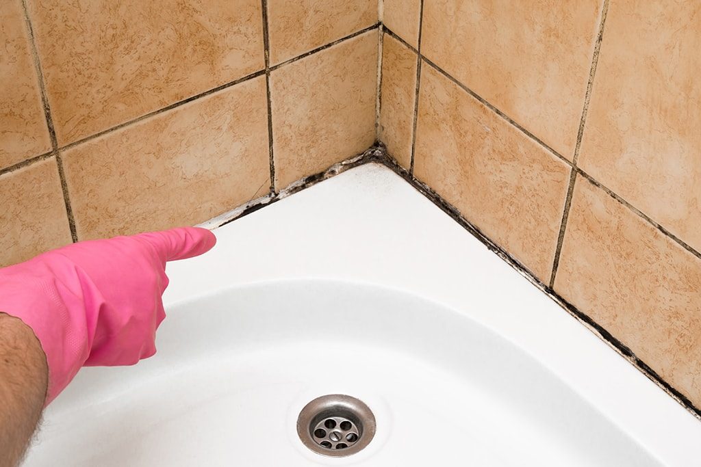 removing mildew from bathroom sink pipes