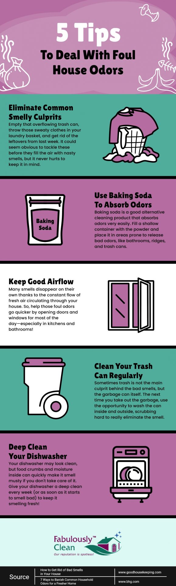 Fabulously Clean 5 Tips To Deal With Foul House Odors 