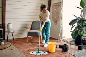 Cleaning strategies for high-traffic areas